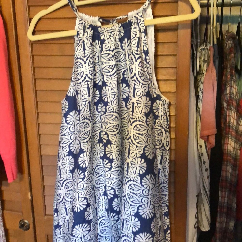 Vineyard vines tea length dress